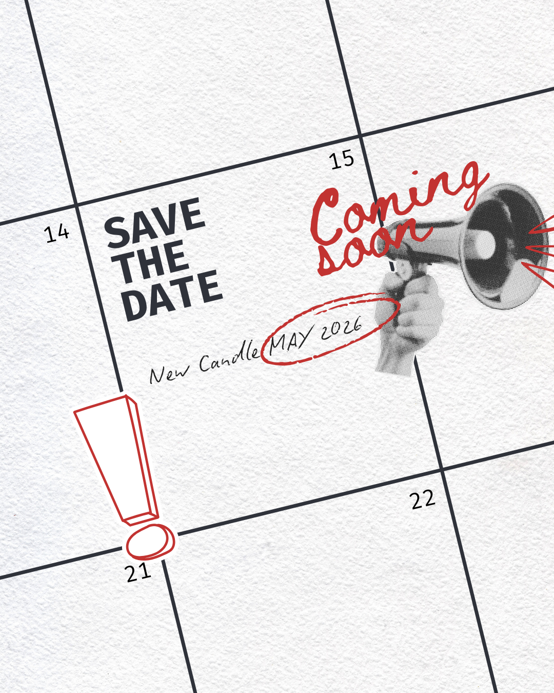 New Candle Coming May 2026